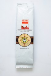 Кофе, Traveler's Coffee (Трэвелерс кофе) 250 г Сулавеси в зернах жареный с кофеином арабика