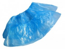 Бахилы полиэтиленовые стандарт с одинарной резинкой пара 1 шт. 20 мкм