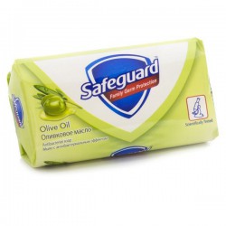 Мыло, Safeguard (Сейфгард) 100 г оливковое масло