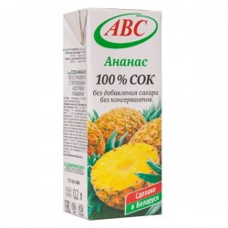 Сок АВС Ананасовый слим 200 мл