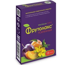 Фрутолакс усиленный, капс. 0.4 г №15 БАД растительное слабительное средство