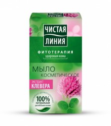 Мыло, Чистая линия 90 г клевер