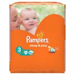 Подгузники, Pampers (Памперс) 11-18 кг №11 слип энд плей джуниор